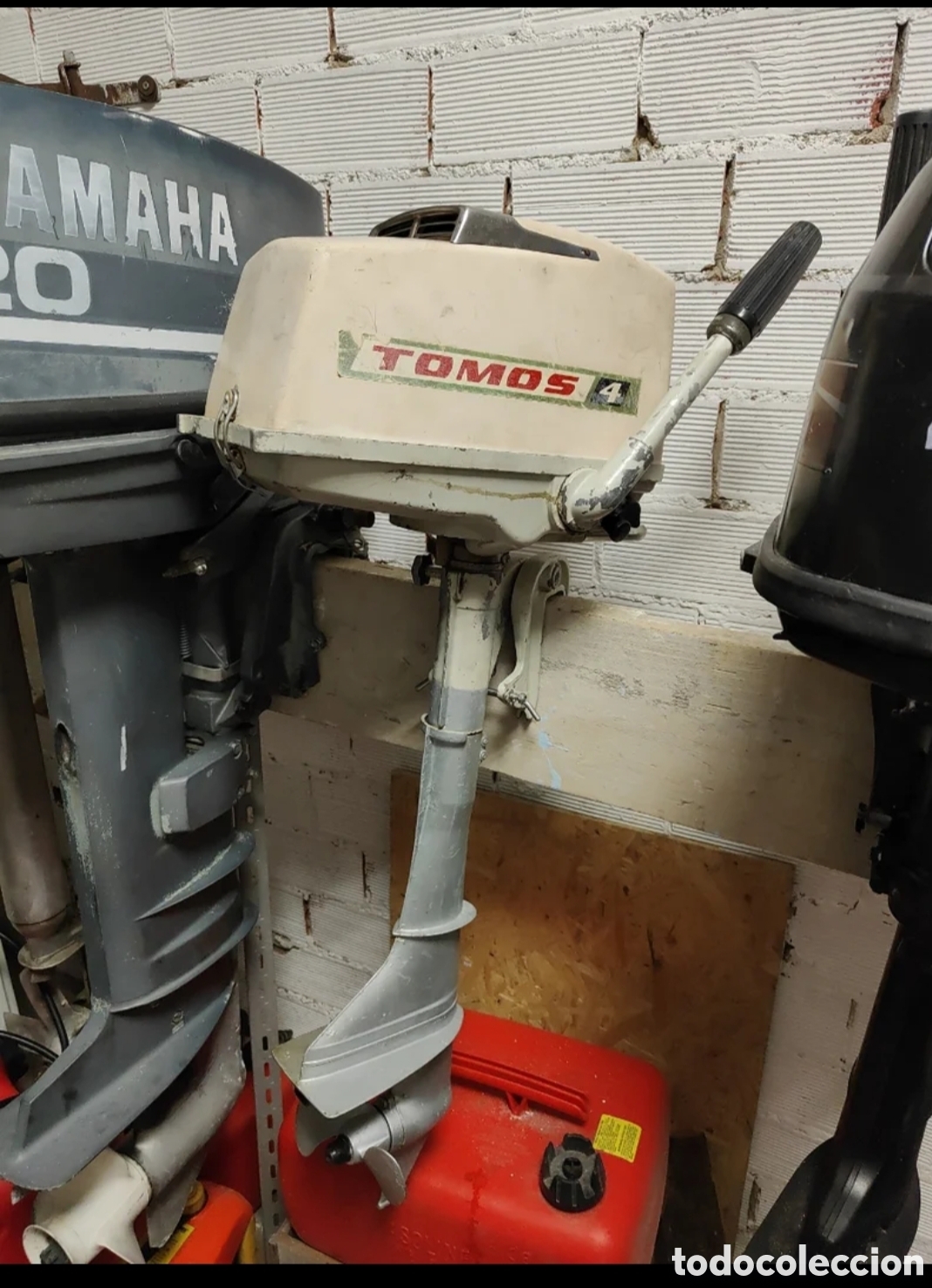 Antig&uuml;edades: Motor fueraborda Tomos4 - Foto 1