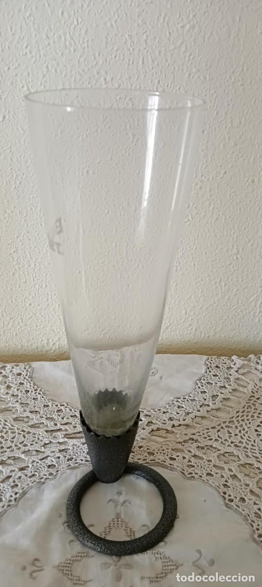 Antig&uuml;edades: VASO CUERNO PARA CERVEZA - Foto 3