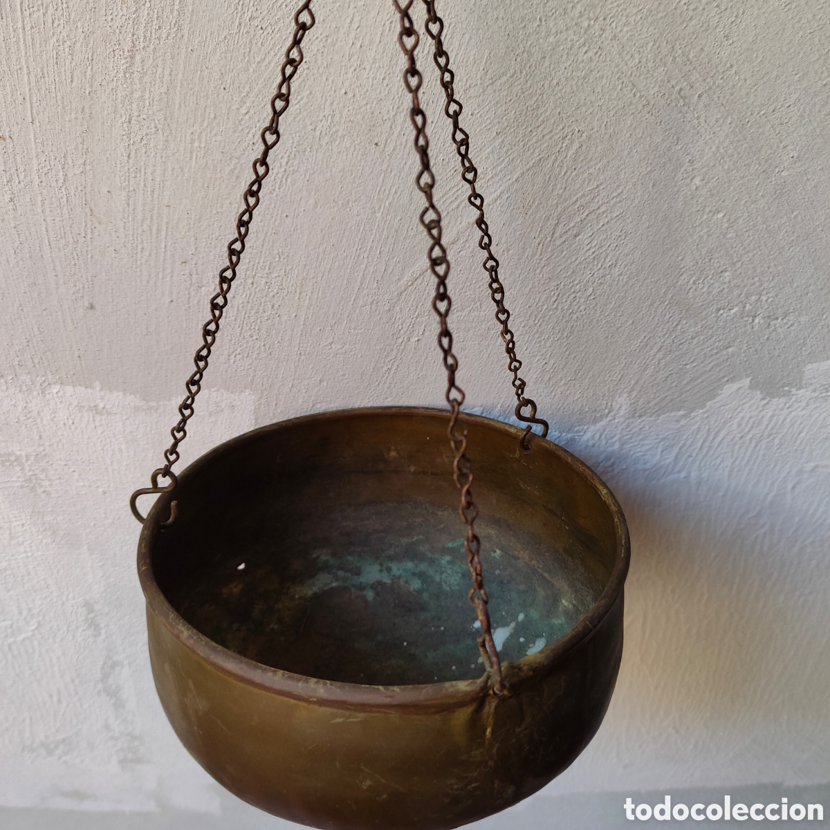 Antig&uuml;edades: BALANZA BASCULA ARABE DE BRONCE Y LATON.1736 - Foto 4