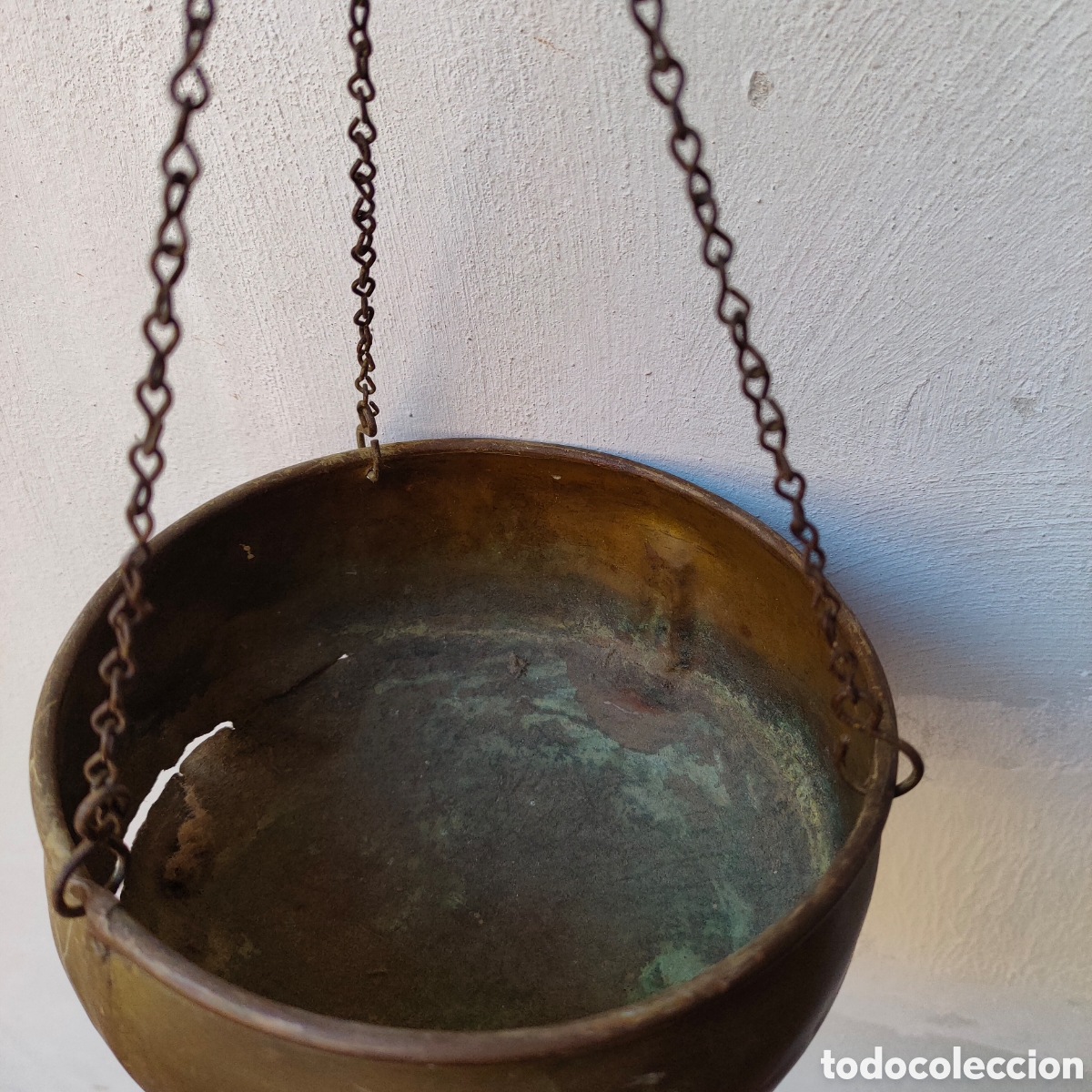Antig&uuml;edades: BALANZA BASCULA ARABE DE BRONCE Y LATON.1736 - Foto 5