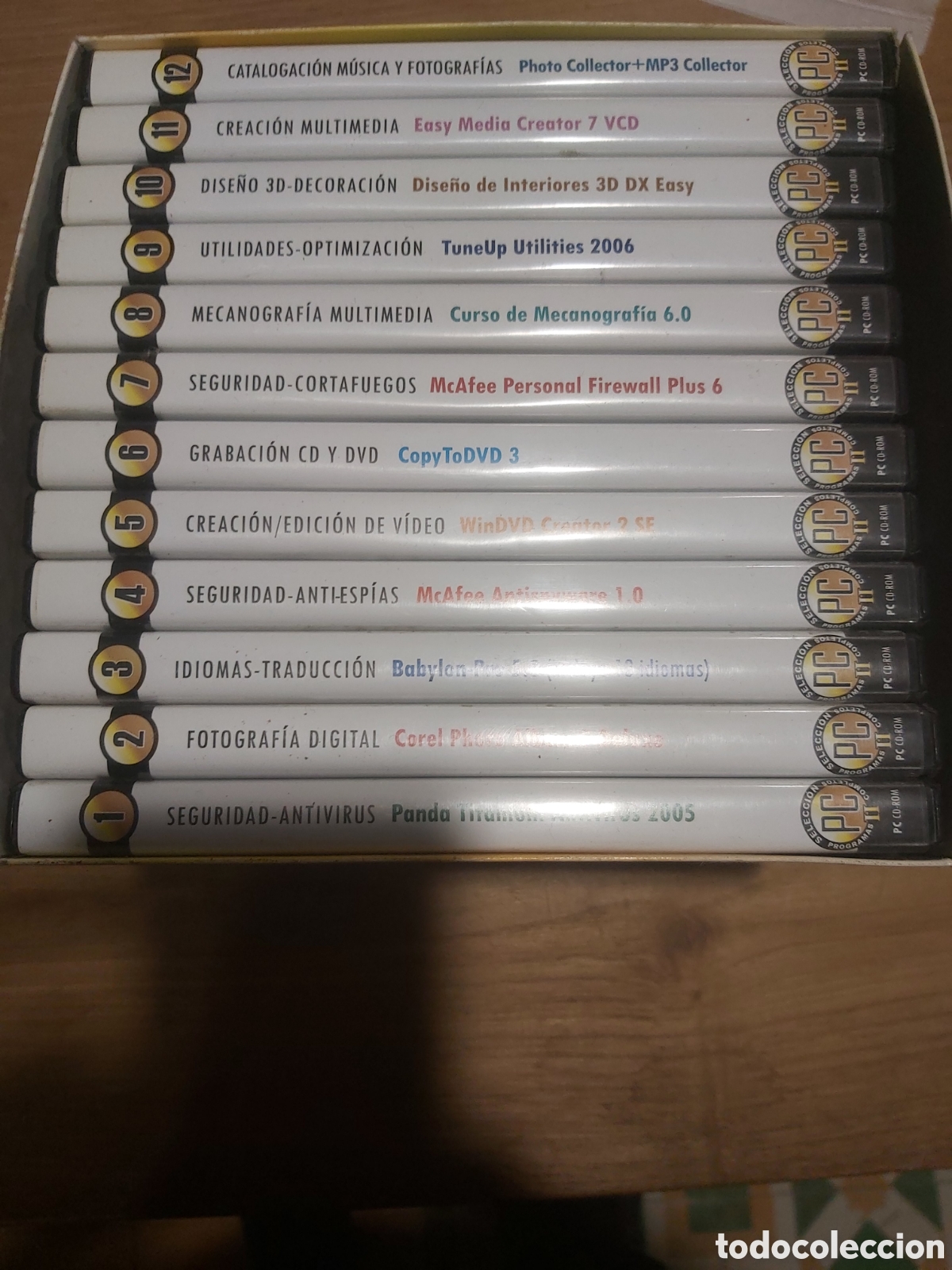 Antig&uuml;edades: Programas pc selecci&oacute;n II 2005 - Foto 2