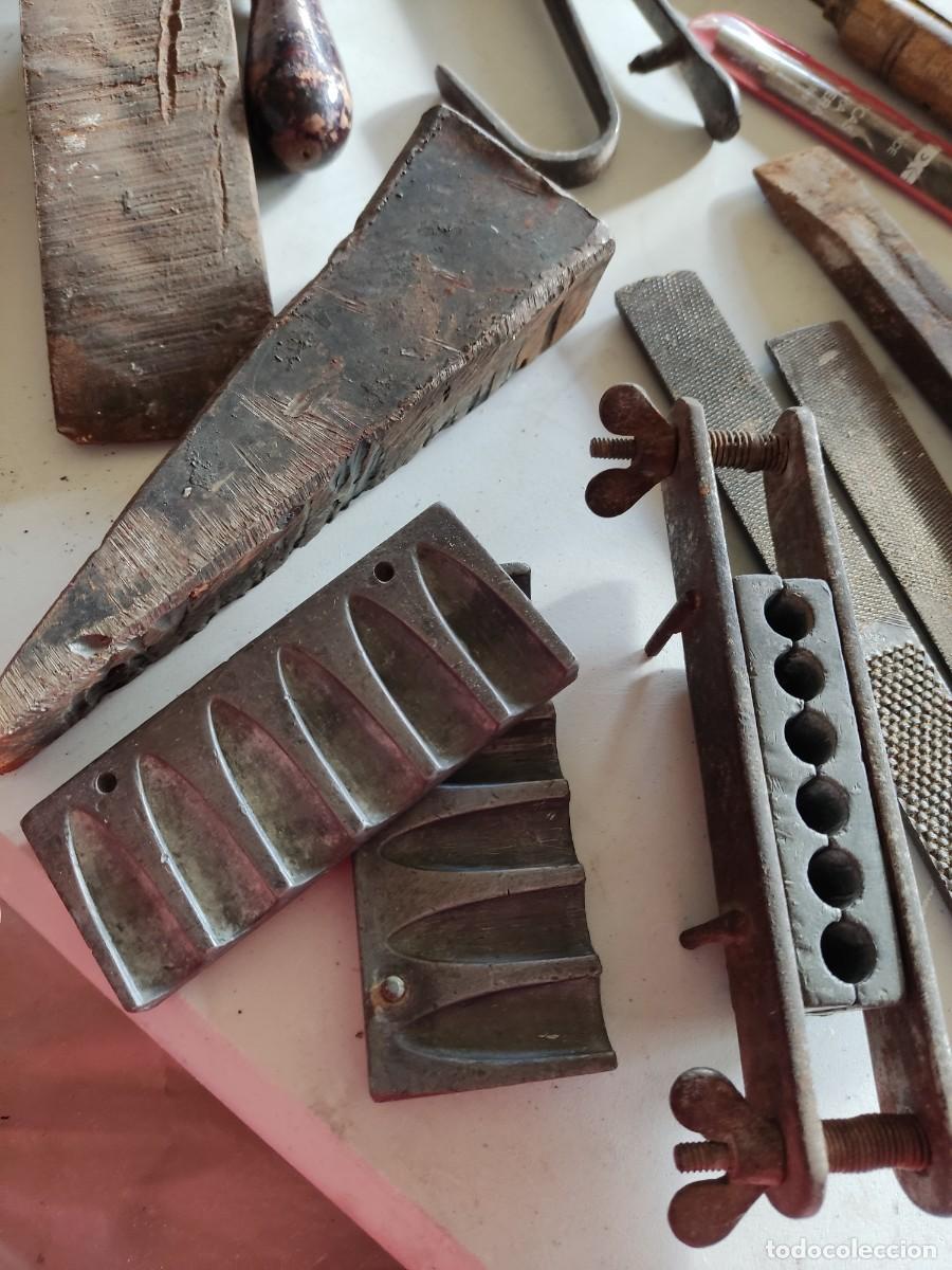 Antig&uuml;edades: GRAN LOTE DE HERRAMIENTAS ANTIGUAS DE HIERRO - Foto 6