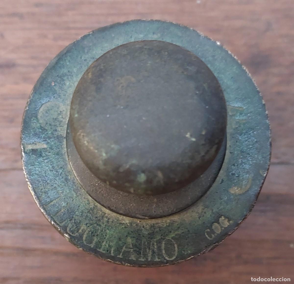 Antig&uuml;edades: PESA DE 1 KILO EN BRONCE - Foto 5