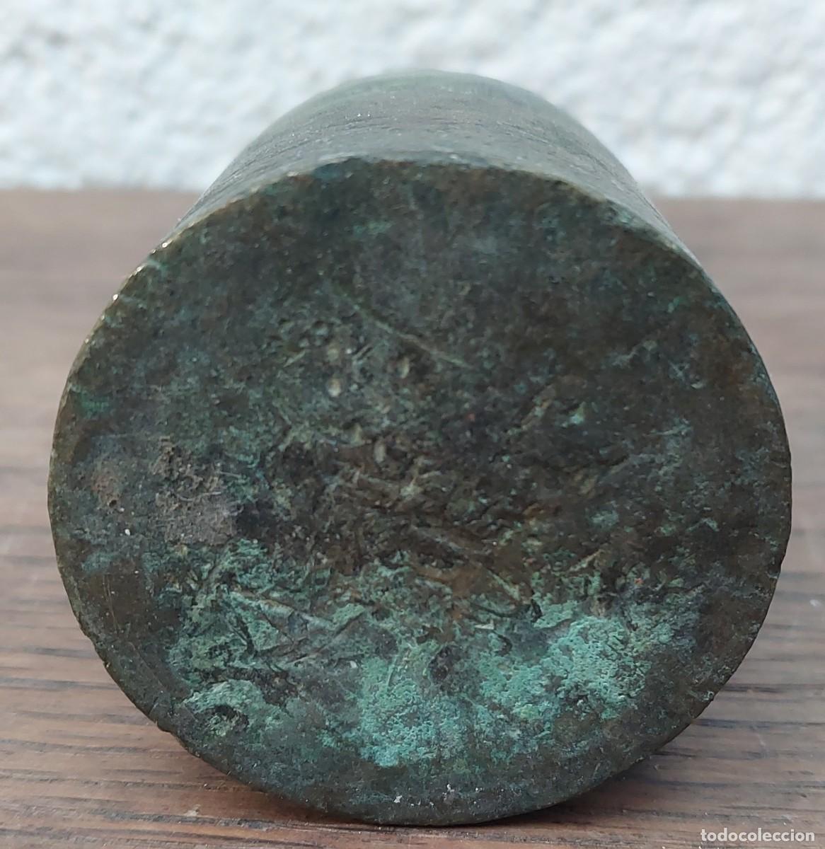 Antig&uuml;edades: PESA DE 1 KILO EN BRONCE - Foto 11