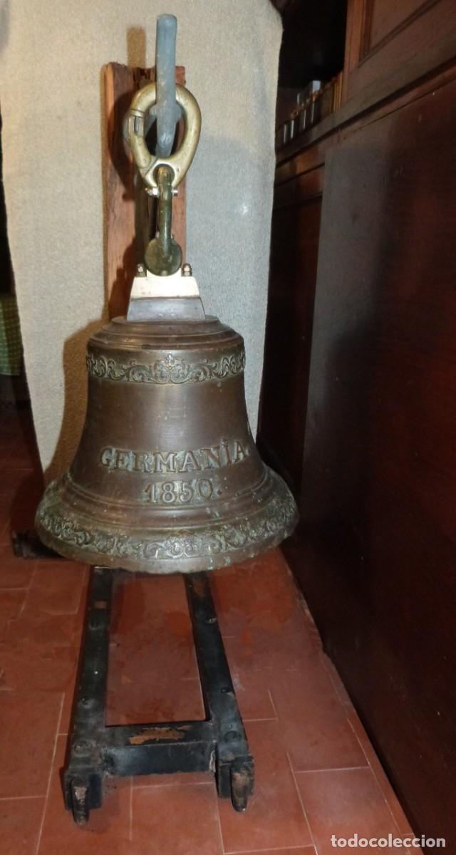 Antig&uuml;edades: CAMPANA GERMANIA 1850 - Foto 2