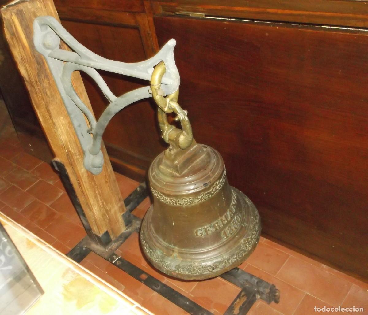 Antig&uuml;edades: CAMPANA GERMANIA 1850 - Foto 9