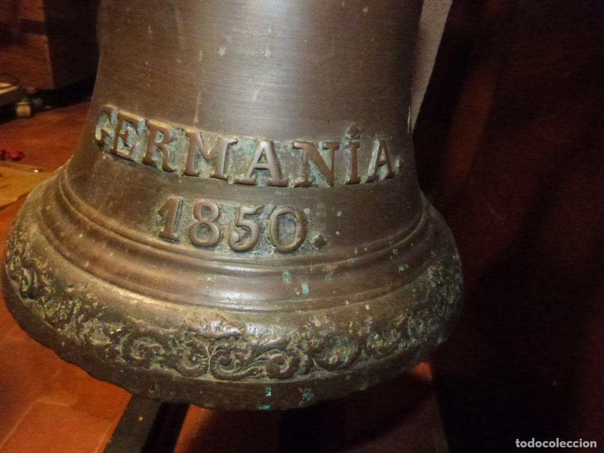Antig&uuml;edades: CAMPANA GERMANIA 1850 - Foto 8