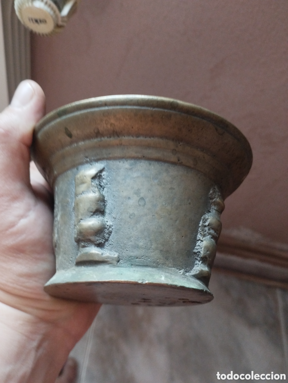Antig&uuml;edades: Almirez con costillas - Foto 5