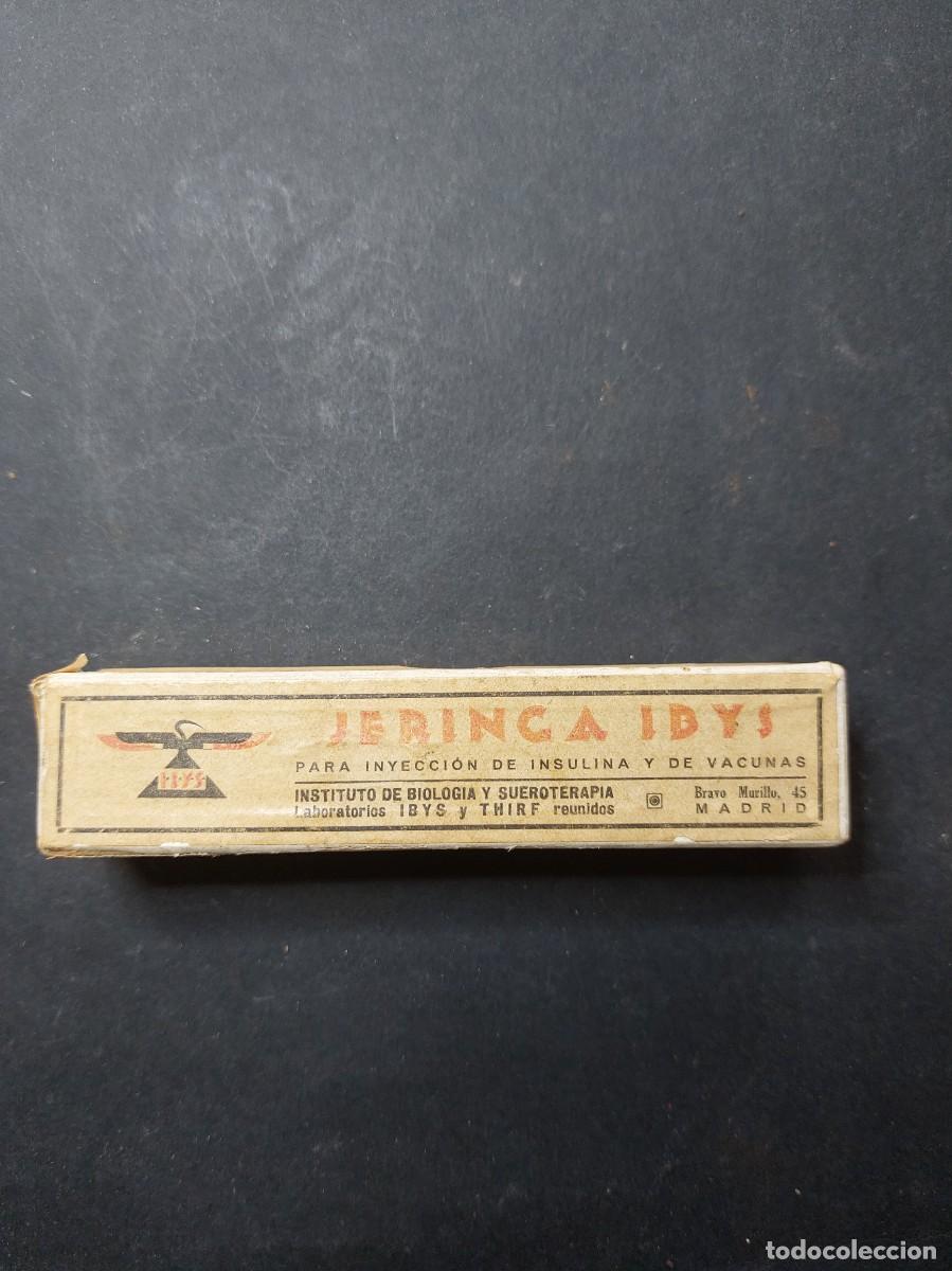 Antig&uuml;edades: Jeringa para inyeccion de insulina y vacunas - Foto 3