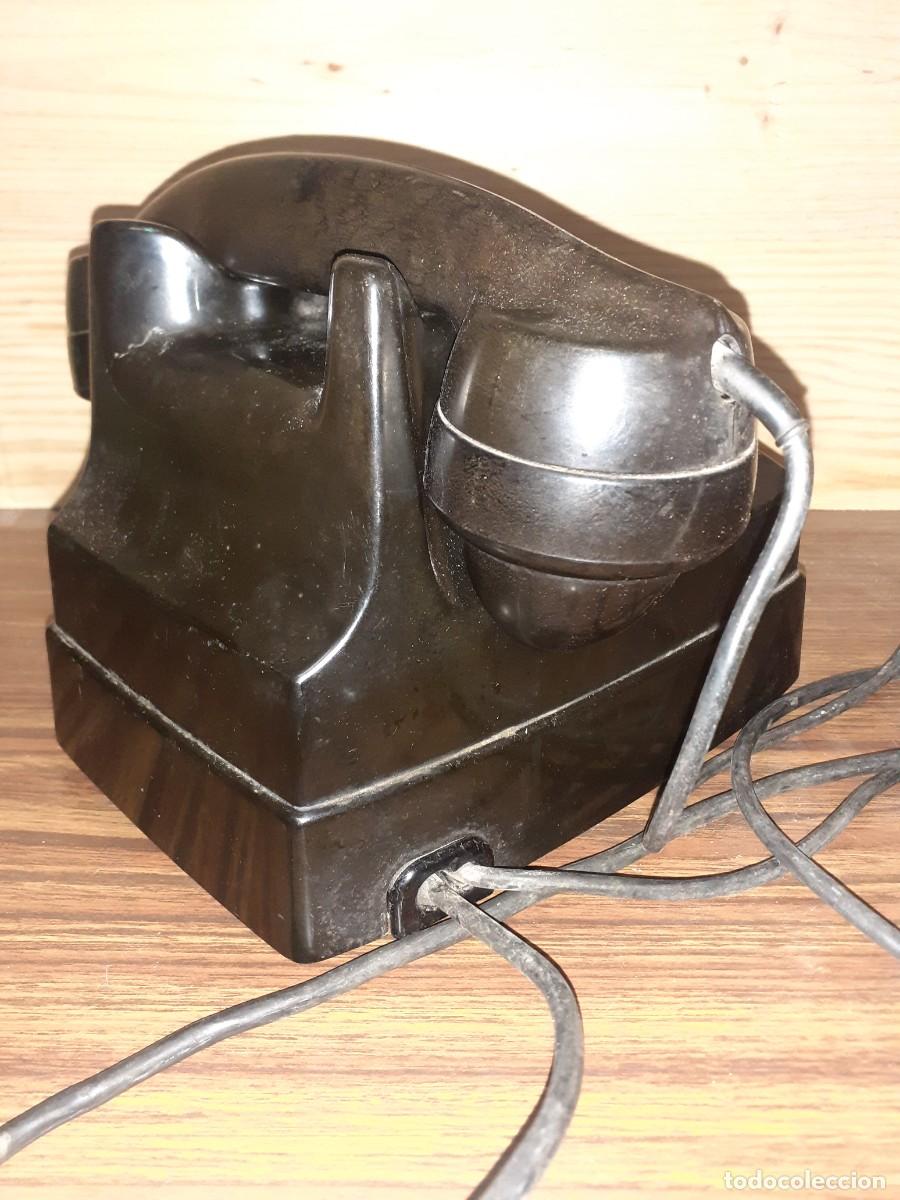 Tel&eacute;fonos: Telefono supletorio Ericsson manivela baquelita - Foto 5