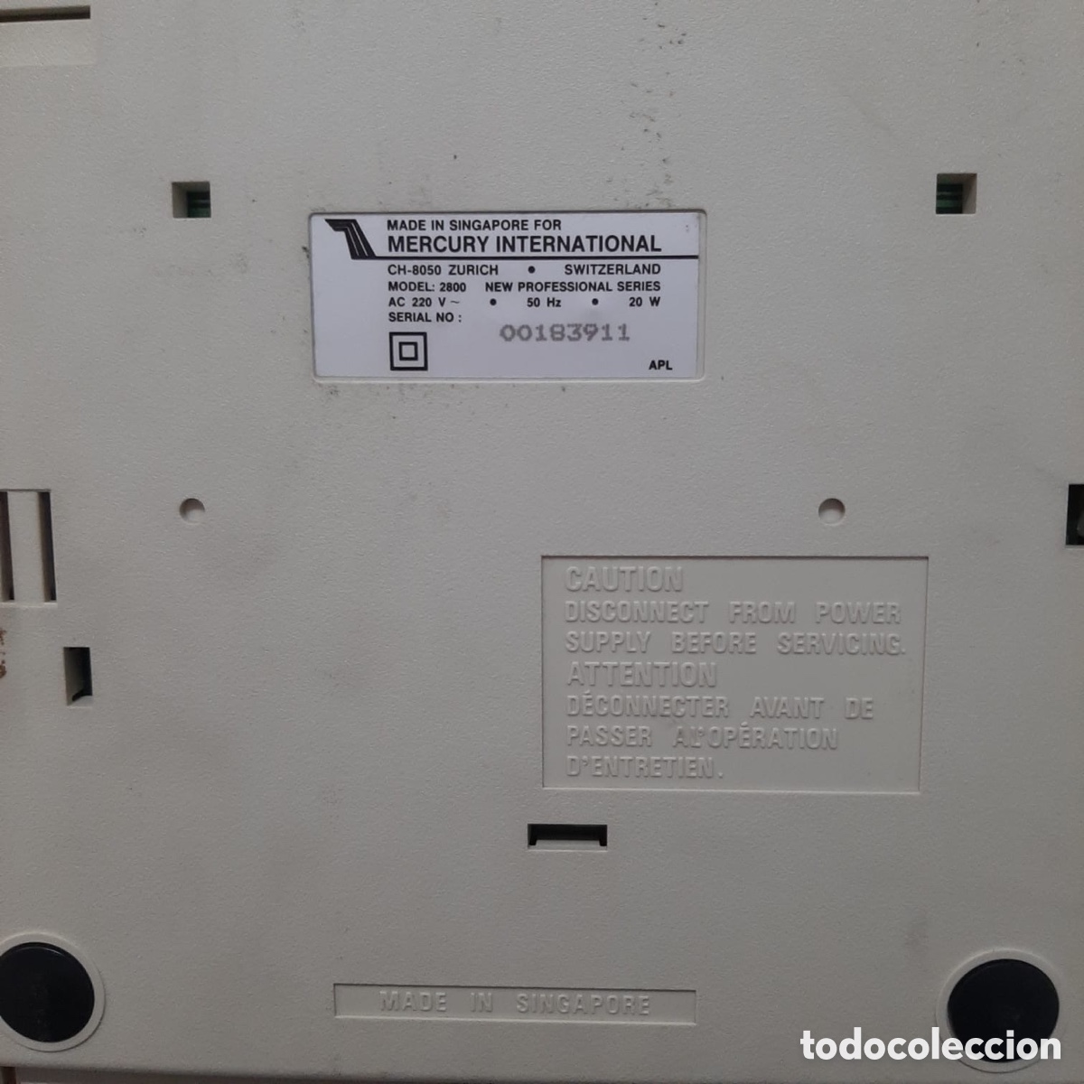Antig&uuml;edades: Calculadora de escritorio - Foto 3