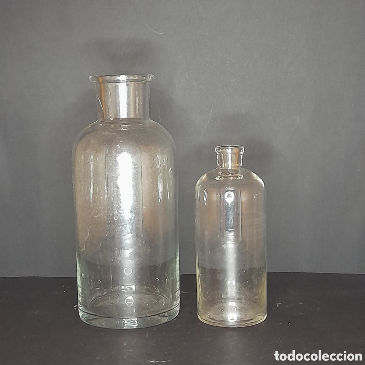 Antig&uuml;edades: Botellas de farmacia. - Foto 2