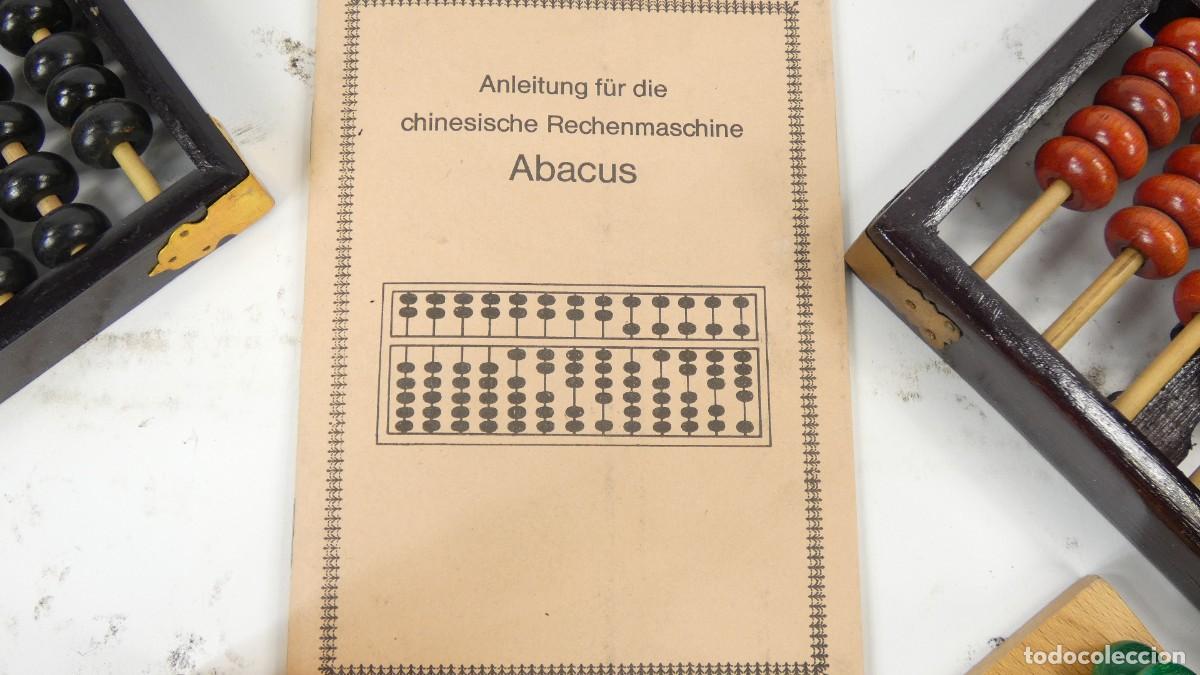 Antig&uuml;edades: LOTE 6 ABACOS + MANUAL ABAC ADDING MACHINE RECHENMASCHINE - Foto 8