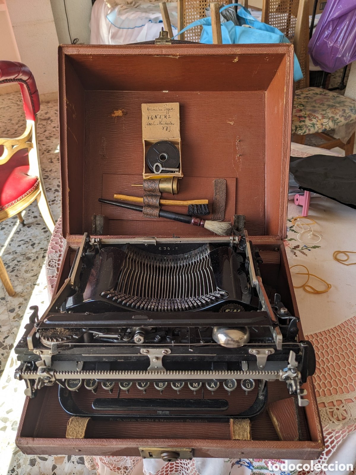 Preciosa Máquina de Escribir antigua Remington 12. Muy Bonita. USA, 1927