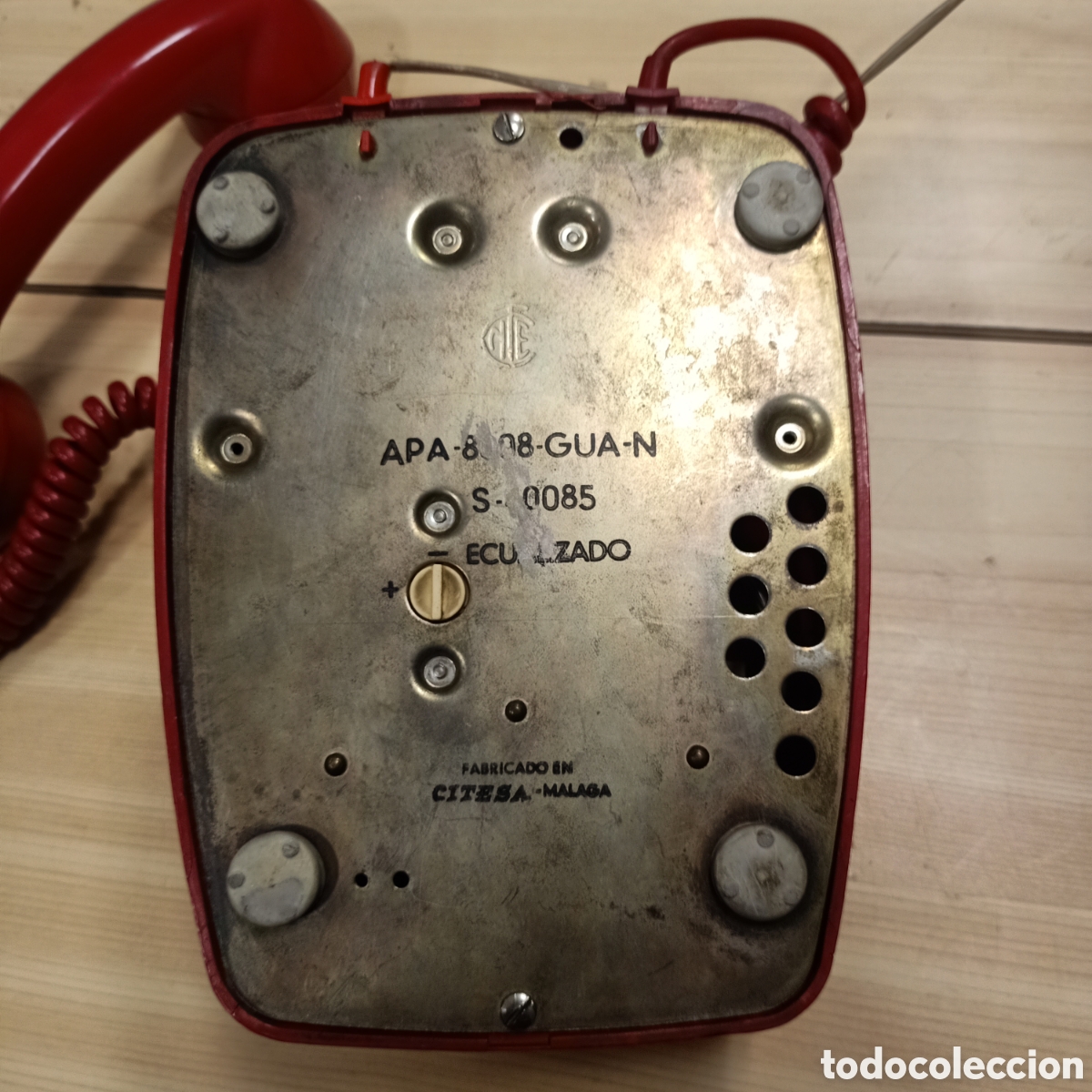 Tel&eacute;fonos: Telefono de disco modelo hidalgo,de Telefonica - Foto 3