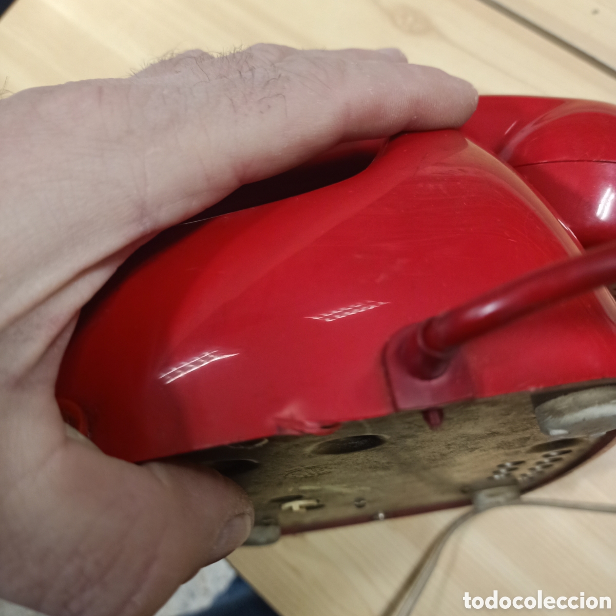 Tel&eacute;fonos: Telefono de disco modelo hidalgo,de Telefonica - Foto 8
