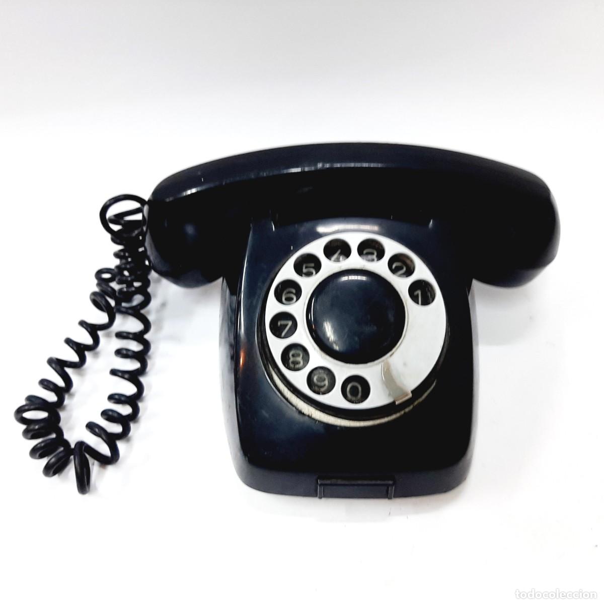 Tel&eacute;fonos: Tel&eacute;fono de disco antiguo(6,5) - Foto 3