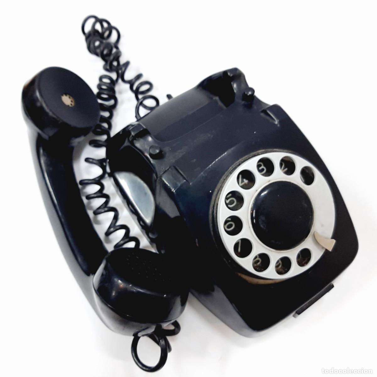 Tel&eacute;fonos: Tel&eacute;fono de disco antiguo(6,5) - Foto 4