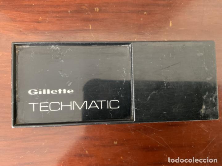 Antig&uuml;edades: GILLETTE - MAQUINILLA DE AFEITAR GILLETTE TECHMATIC - NUEVA - Foto 2