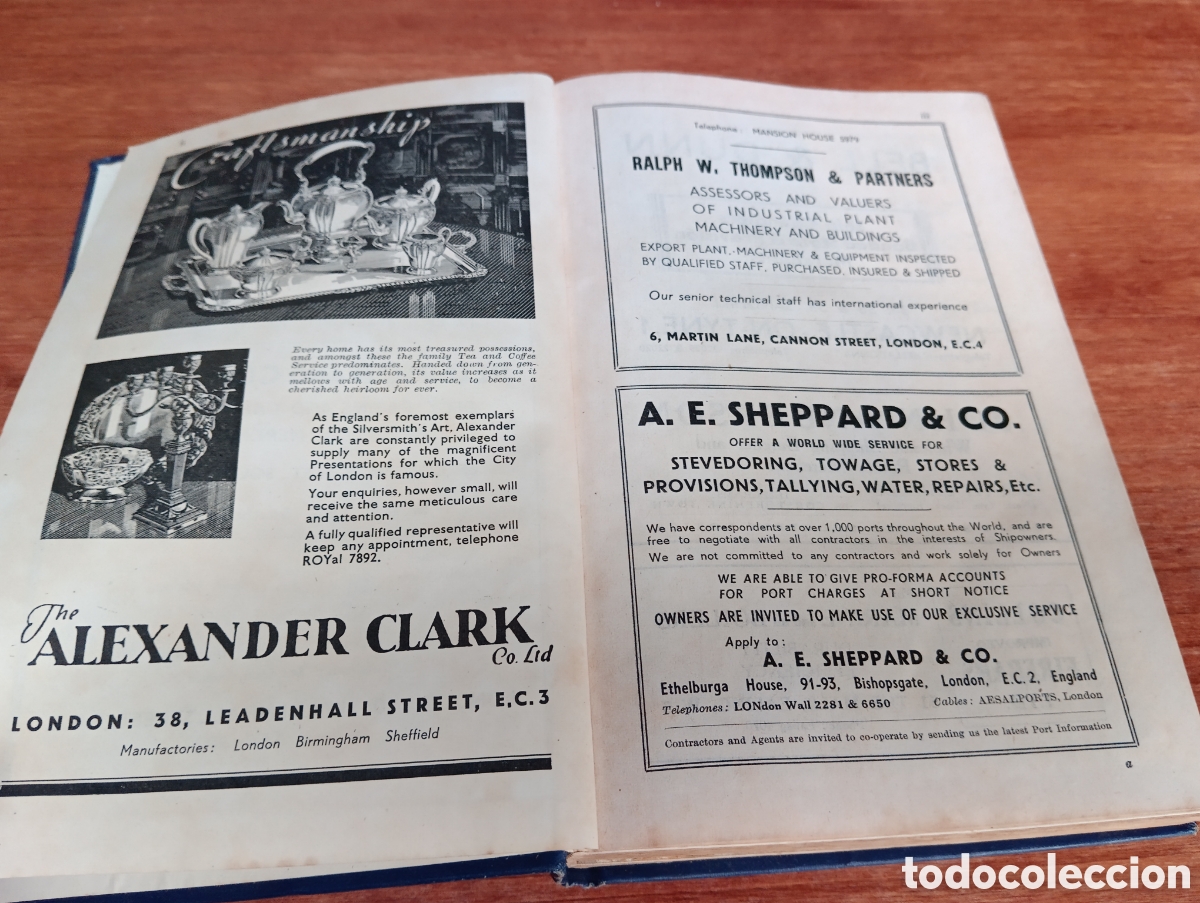 Antig&uuml;edades: LLOYDS CALENDAR 1951. - Foto 3