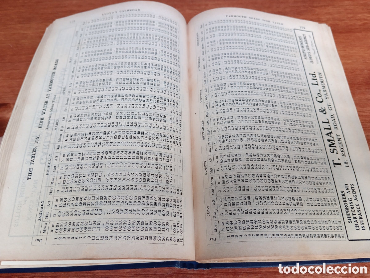 Antig&uuml;edades: LLOYDS CALENDAR 1951. - Foto 5