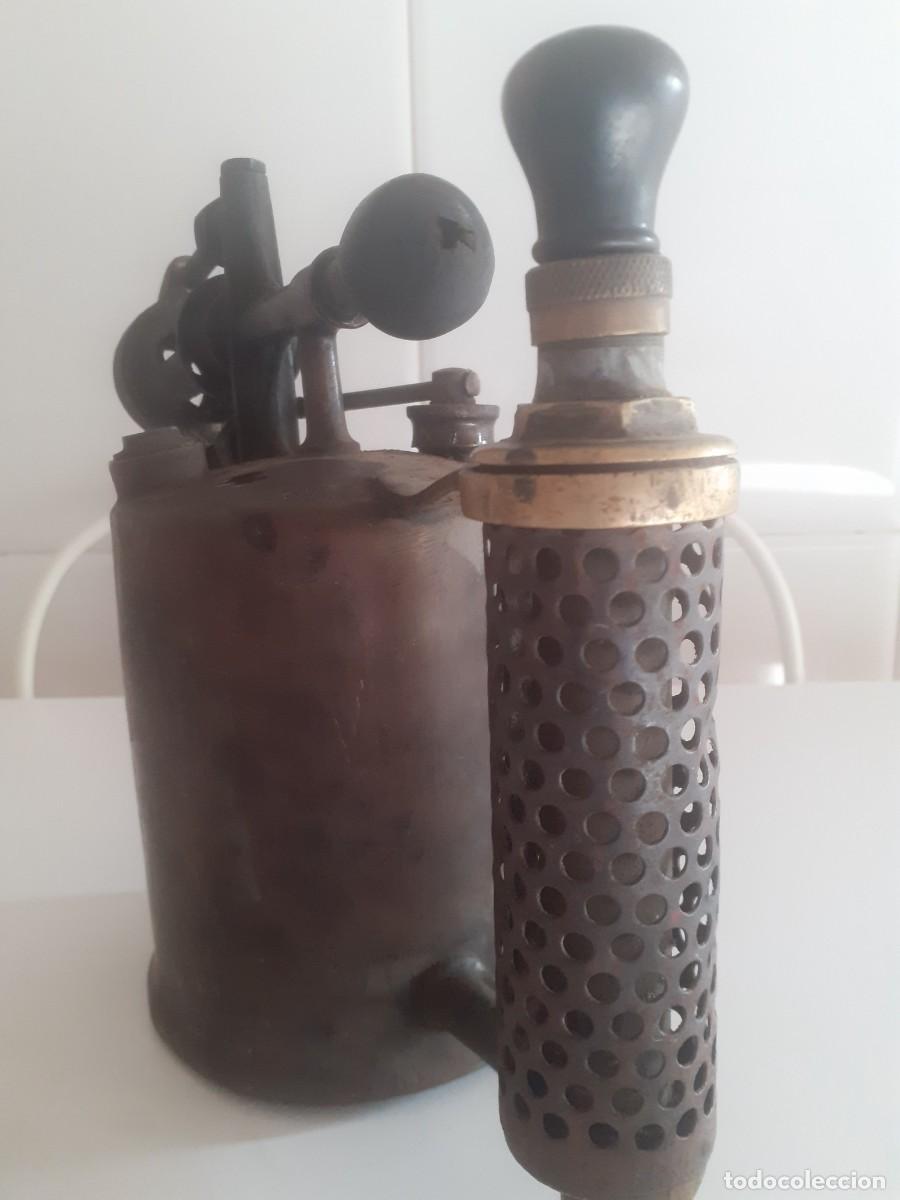 Antig&uuml;edades: Soplete de gran tama&ntilde;o - Foto 9