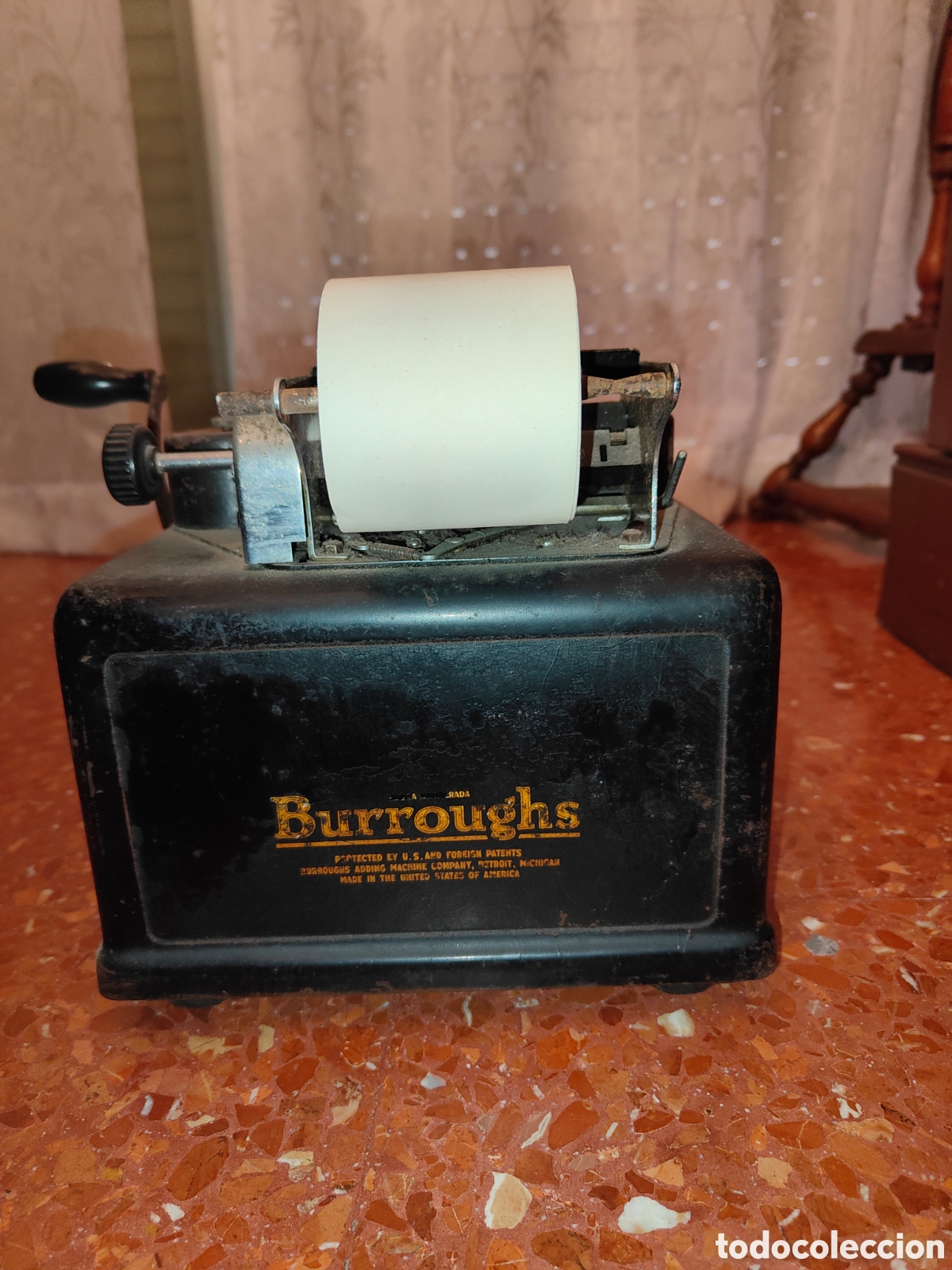 Antig&uuml;edades: CALCULADORA ANTIGUA MARCA BURROUGHS - Foto 3
