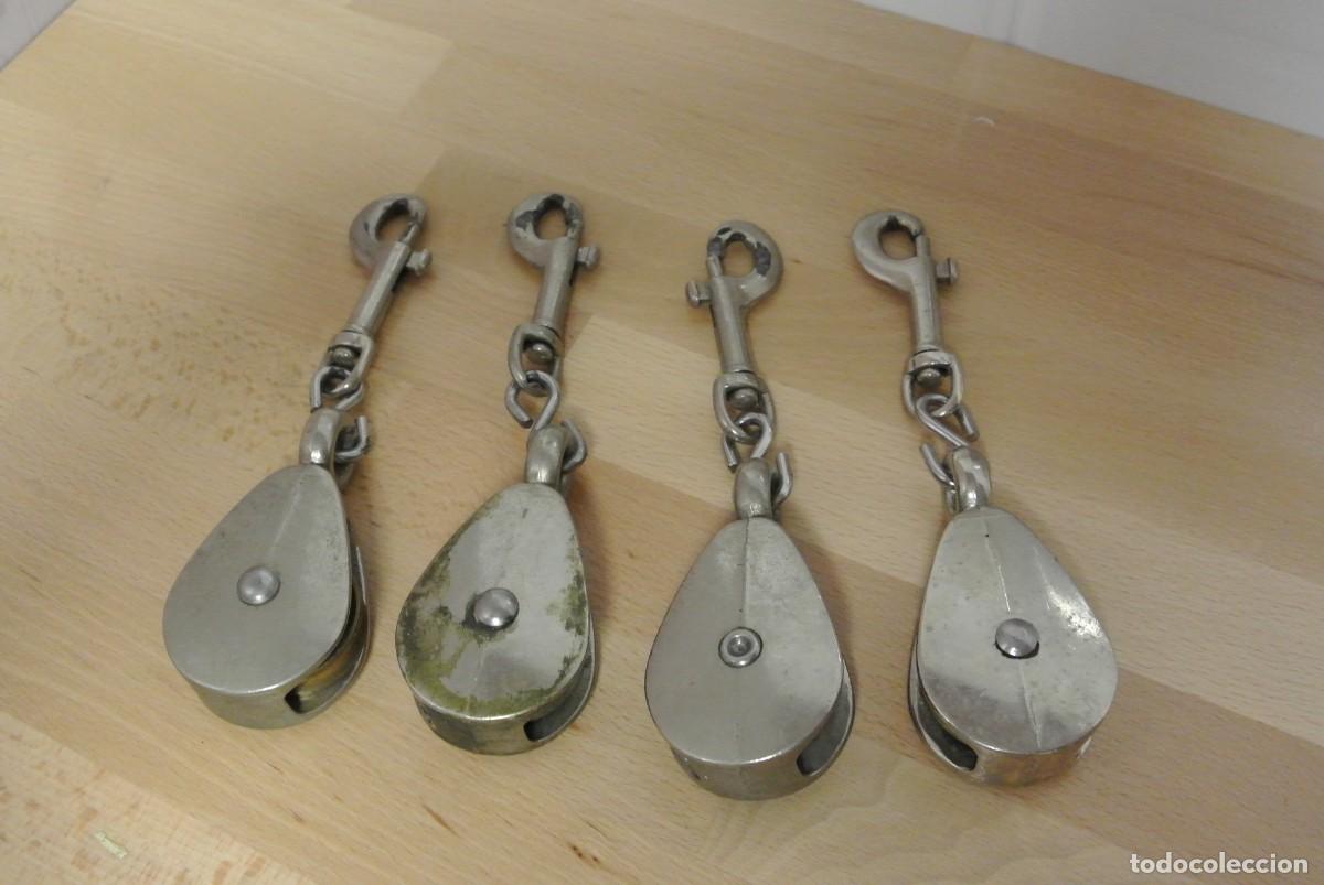Antig&uuml;edades: POLEAS O GARRUCHAS METALICAS - Foto 1