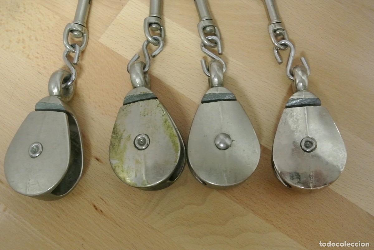 Antig&uuml;edades: POLEAS O GARRUCHAS METALICAS - Foto 3
