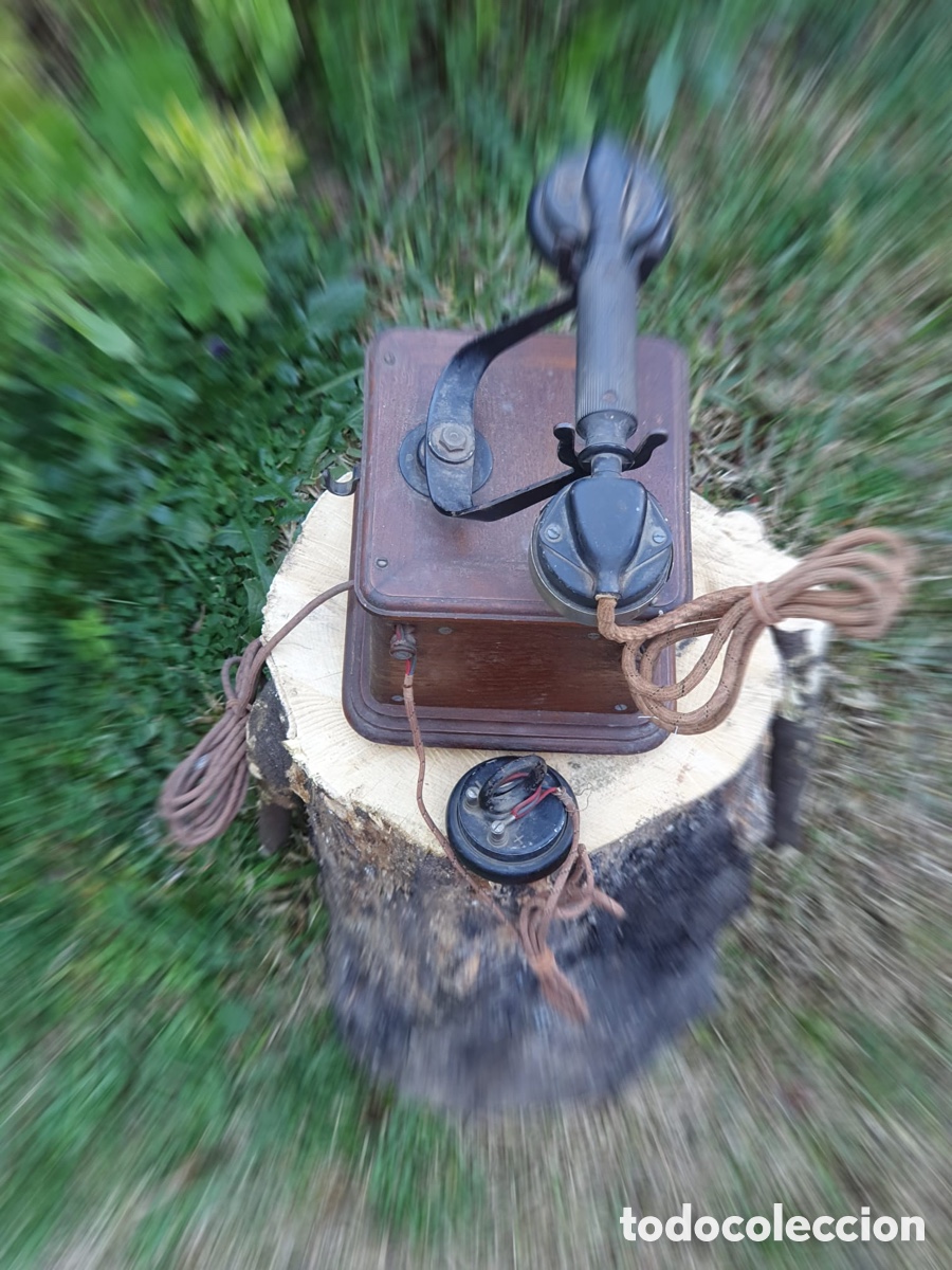 Tel&eacute;fonos: Tel&eacute;fono antiguo franc&eacute;s - Foto 8