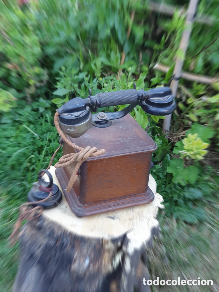 Tel&eacute;fonos: Tel&eacute;fono antiguo franc&eacute;s - Foto 16