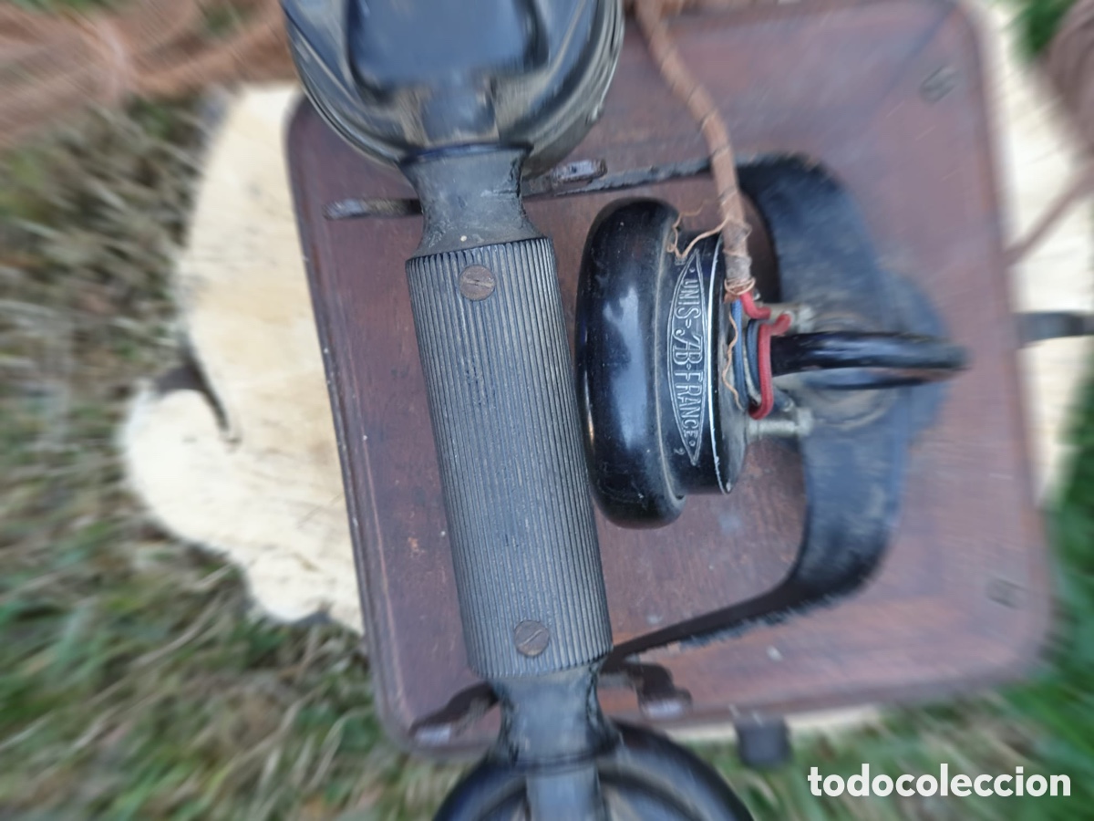Tel&eacute;fonos: Tel&eacute;fono antiguo franc&eacute;s - Foto 17