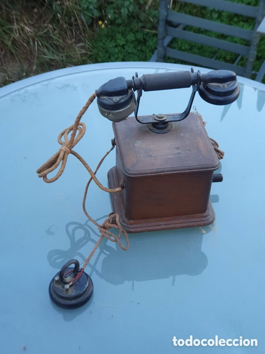 Tel&eacute;fonos: Tel&eacute;fono antiguo franc&eacute;s - Foto 1