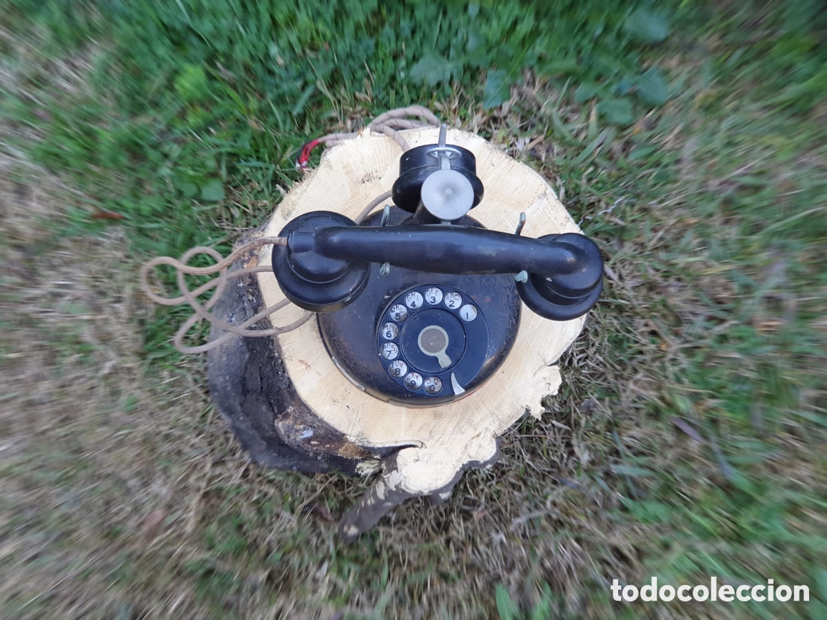 Tel&eacute;fonos: Tel&eacute;fono antiguo franc&eacute;s - Foto 8