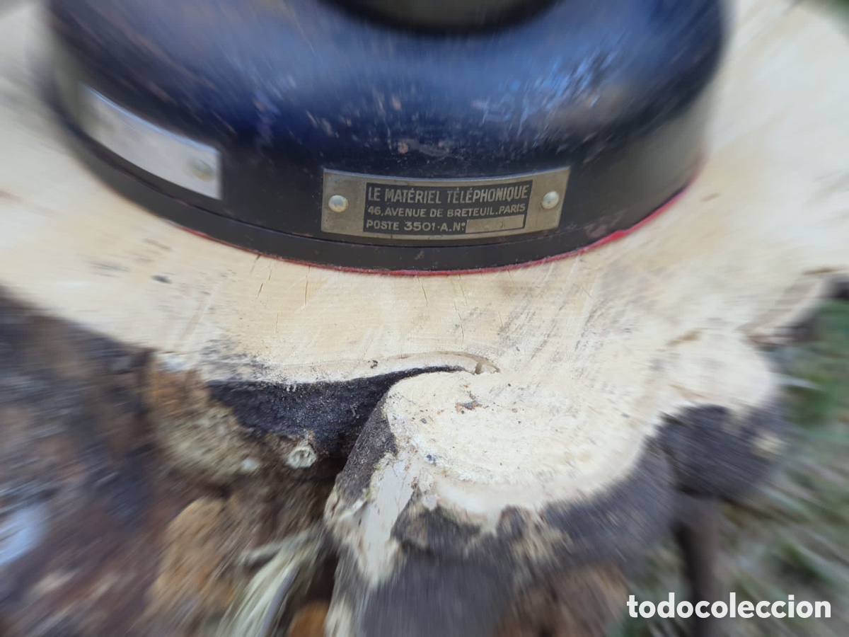 Tel&eacute;fonos: Tel&eacute;fono antiguo franc&eacute;s - Foto 10