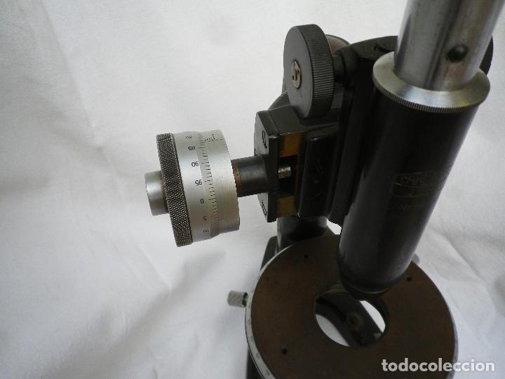 Antig&uuml;edades: Microscopio Carl Zeiss Jena - Foto 2