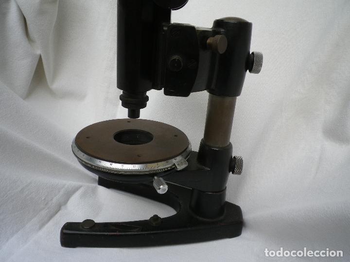 Antig&uuml;edades: Microscopio Carl Zeiss Jena - Foto 4