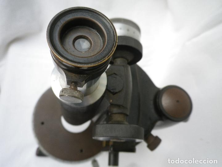Antig&uuml;edades: Microscopio Carl Zeiss Jena - Foto 5