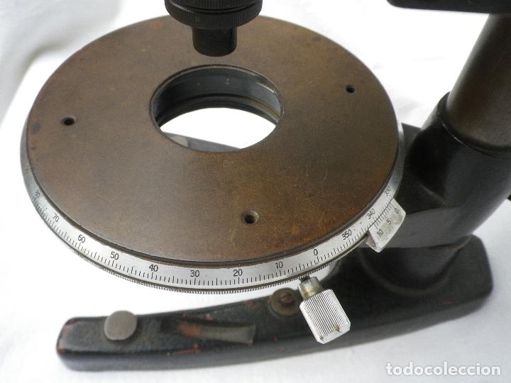 Antig&uuml;edades: Microscopio Carl Zeiss Jena - Foto 6