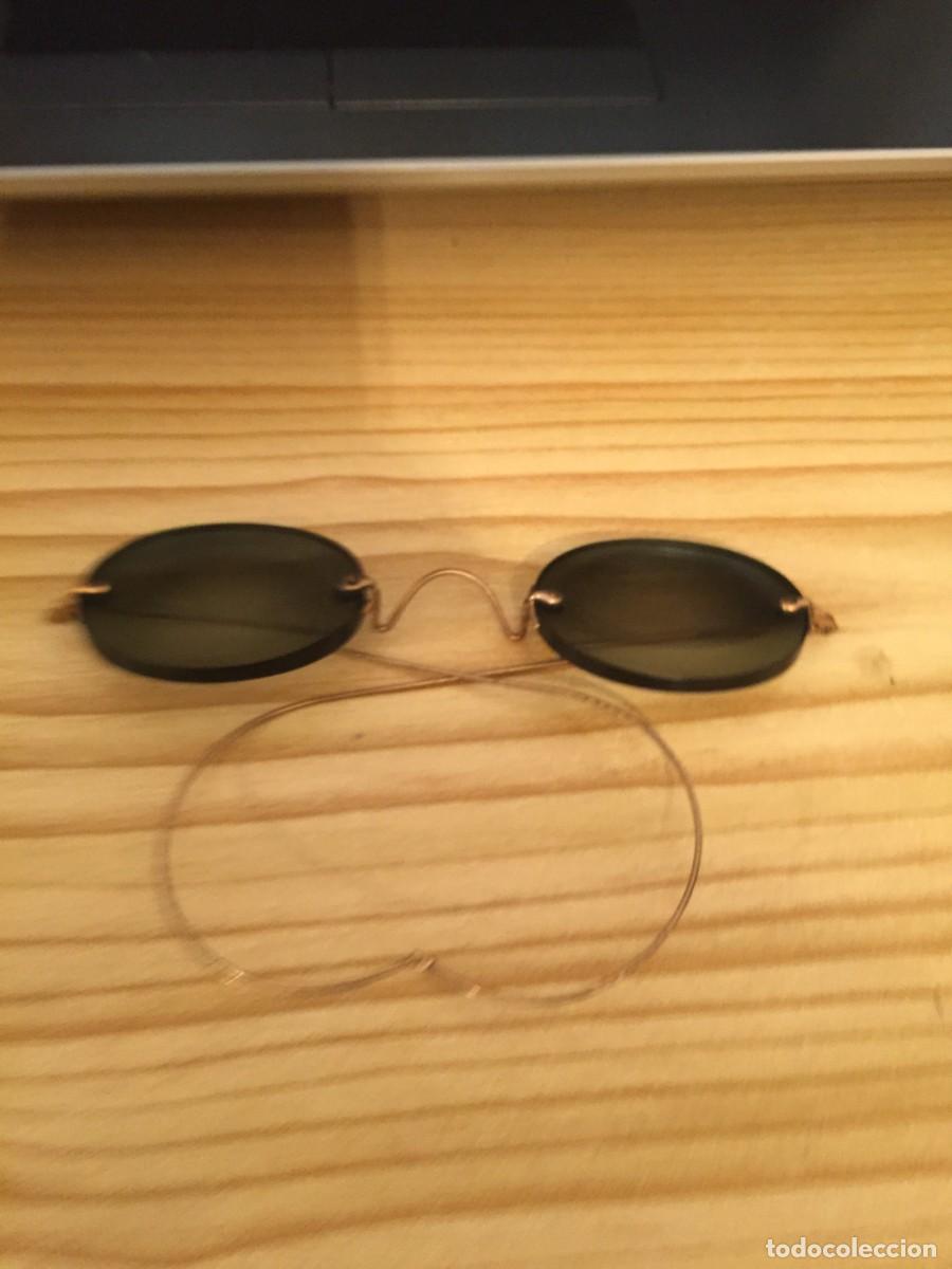 Antig&uuml;edades: gafas antigas vierdes - Foto 1