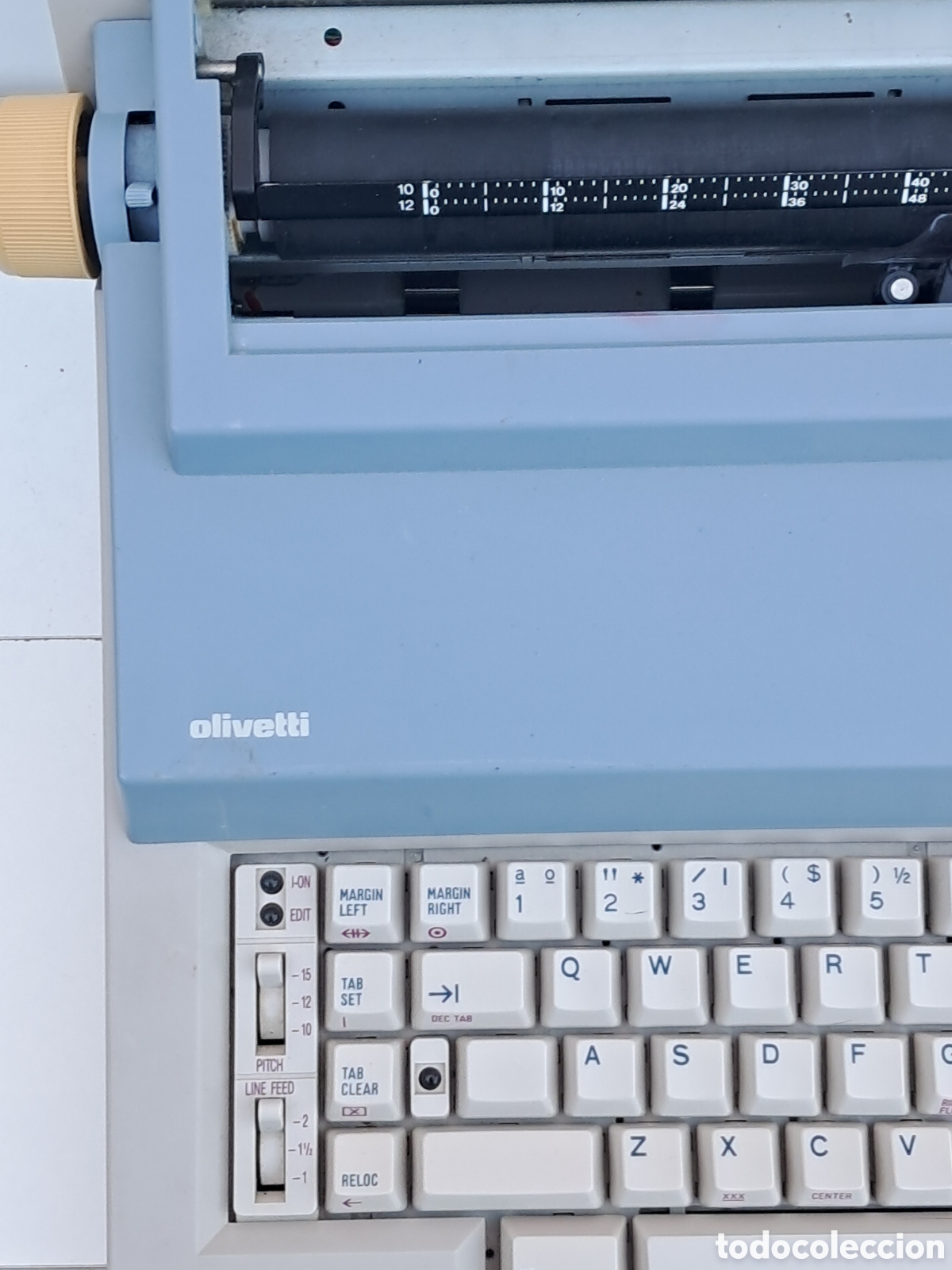 Antig&uuml;edades: M&aacute;quina de escribir olivetti ET personal 55, funcionando - Foto 2