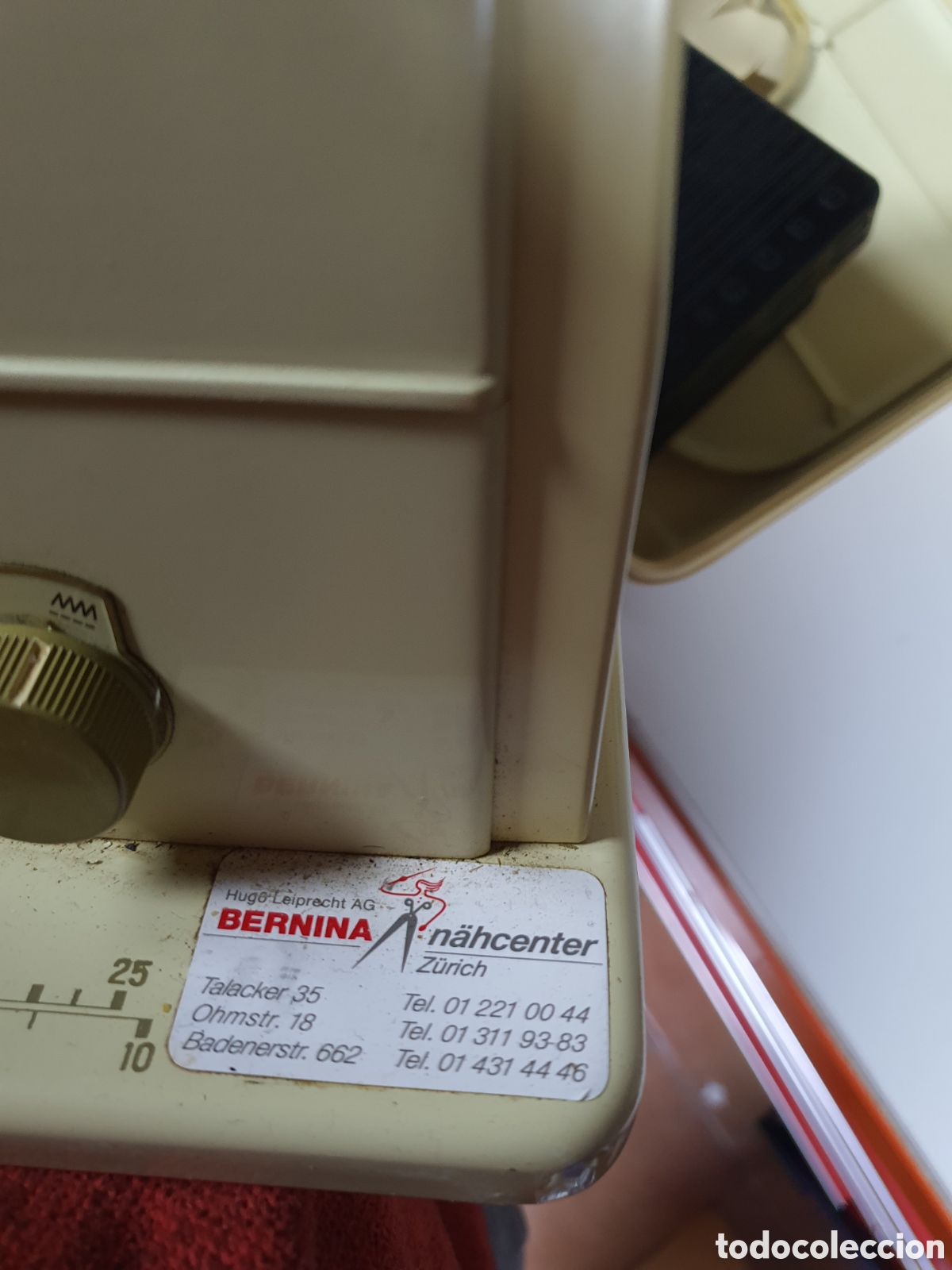 Antig&uuml;edades: Maquina de coser bernina - Foto 3