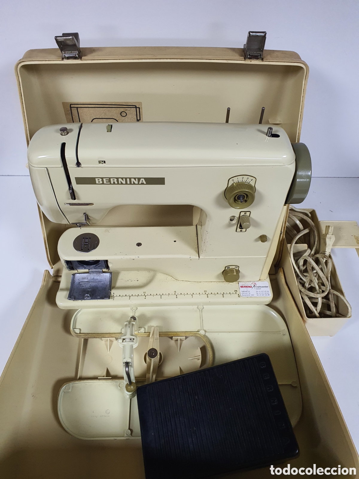 Antig&uuml;edades: Maquina de coser bernina - Foto 7