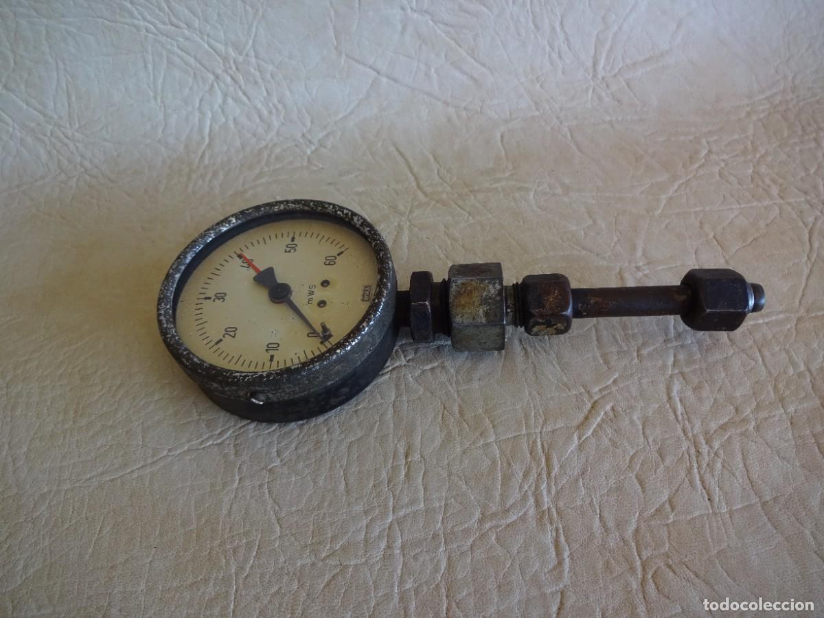 Antig&uuml;edades: antiguo manometro wika 8 cm diametro - Foto 2