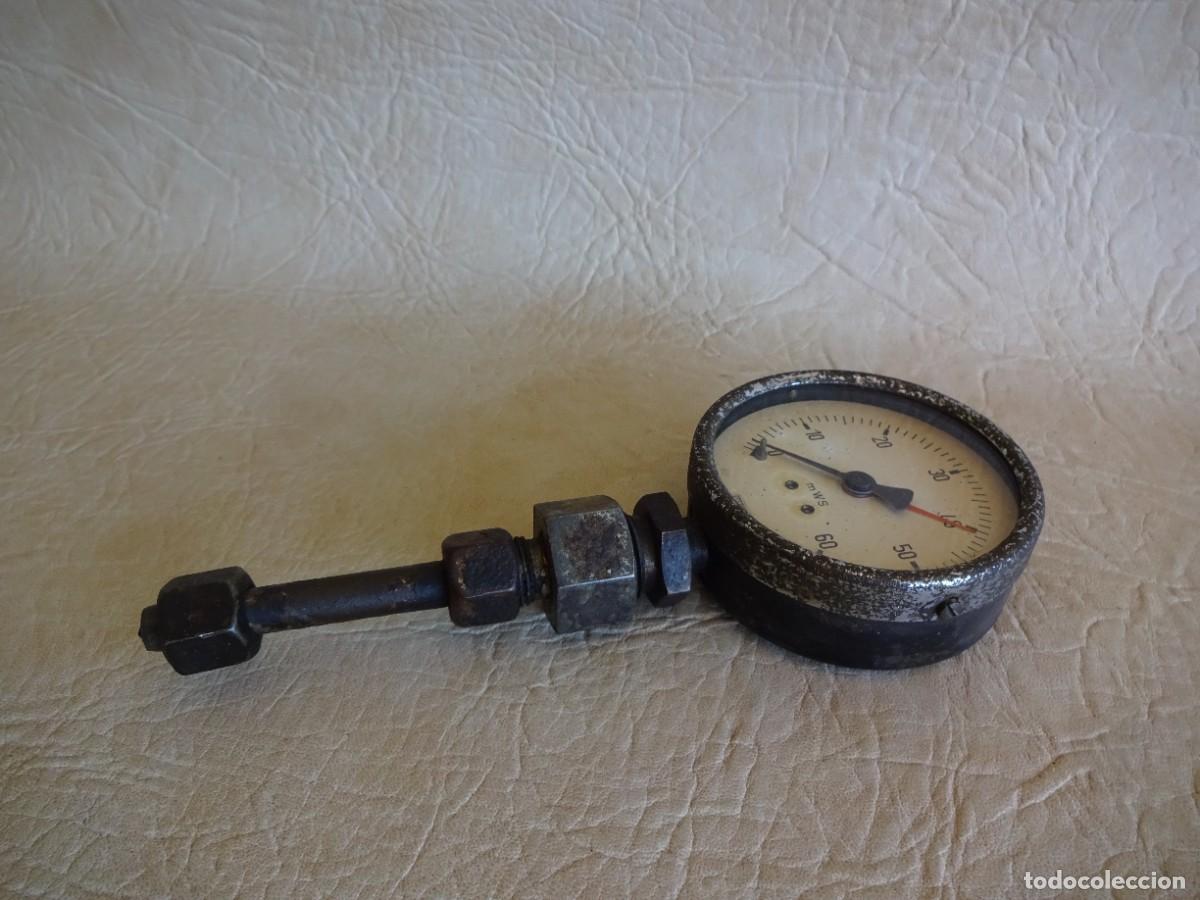 Antig&uuml;edades: antiguo manometro wika 8 cm diametro - Foto 3