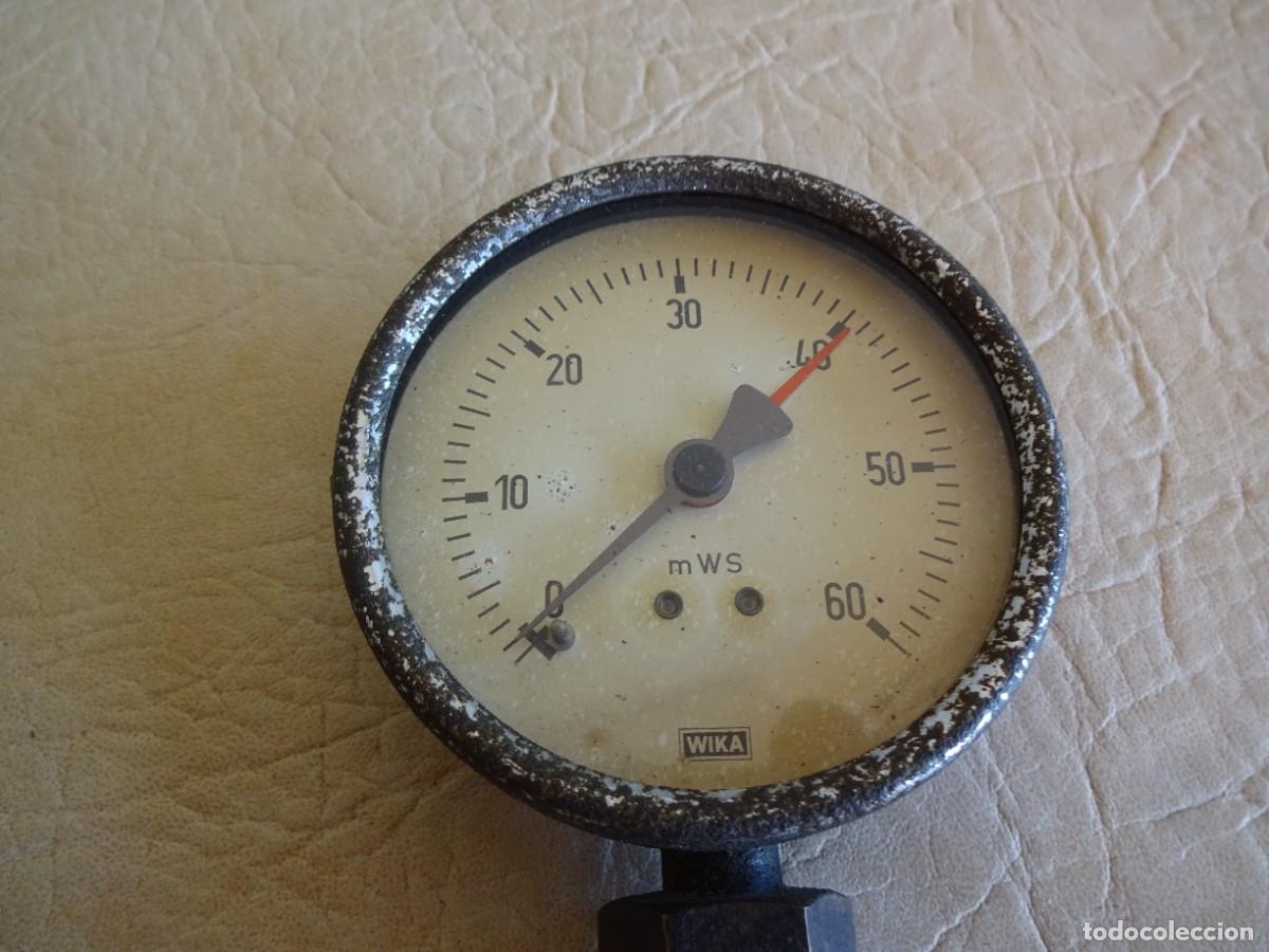 Antig&uuml;edades: antiguo manometro wika 8 cm diametro - Foto 5