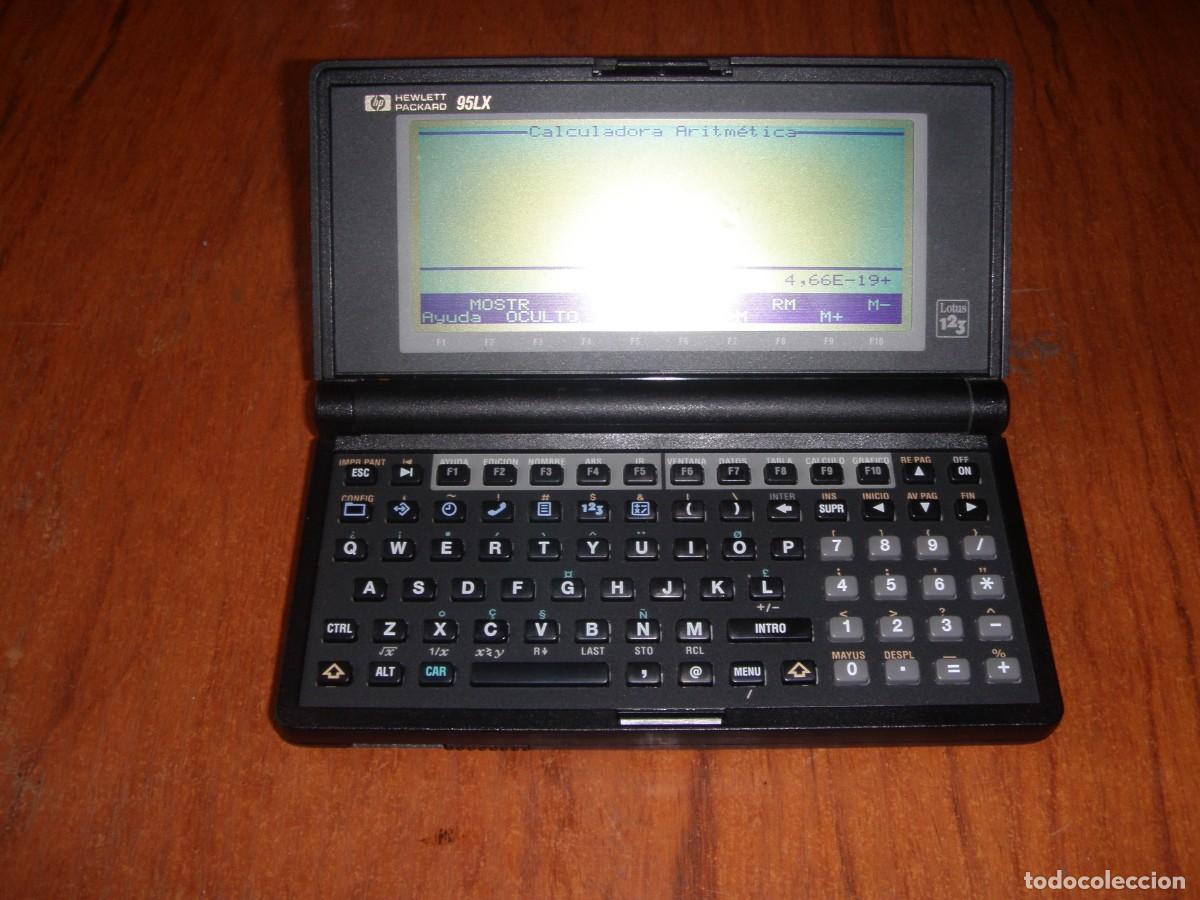 Antig&uuml;edades: HEWLETT PACKARD 95LX FUNCIONANDO - Foto 2