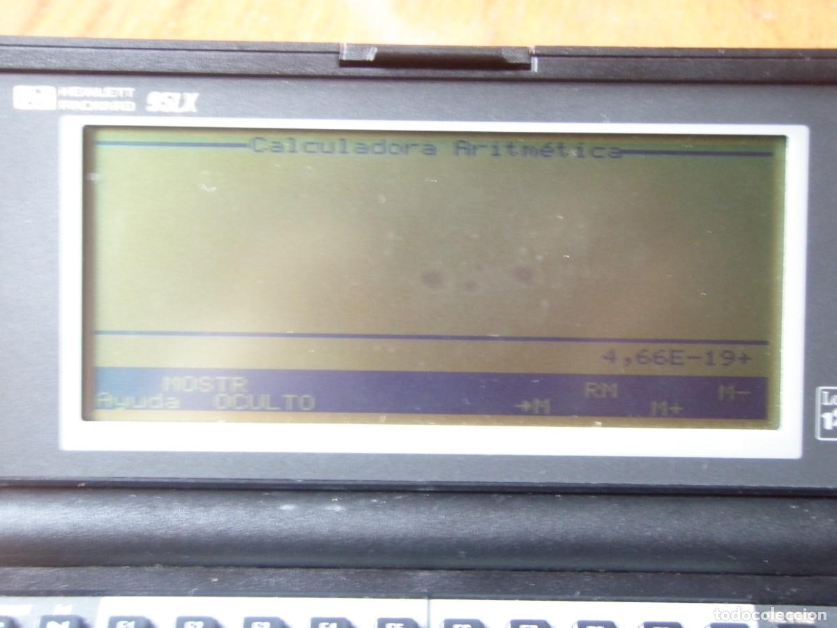Antig&uuml;edades: HEWLETT PACKARD 95LX FUNCIONANDO - Foto 8