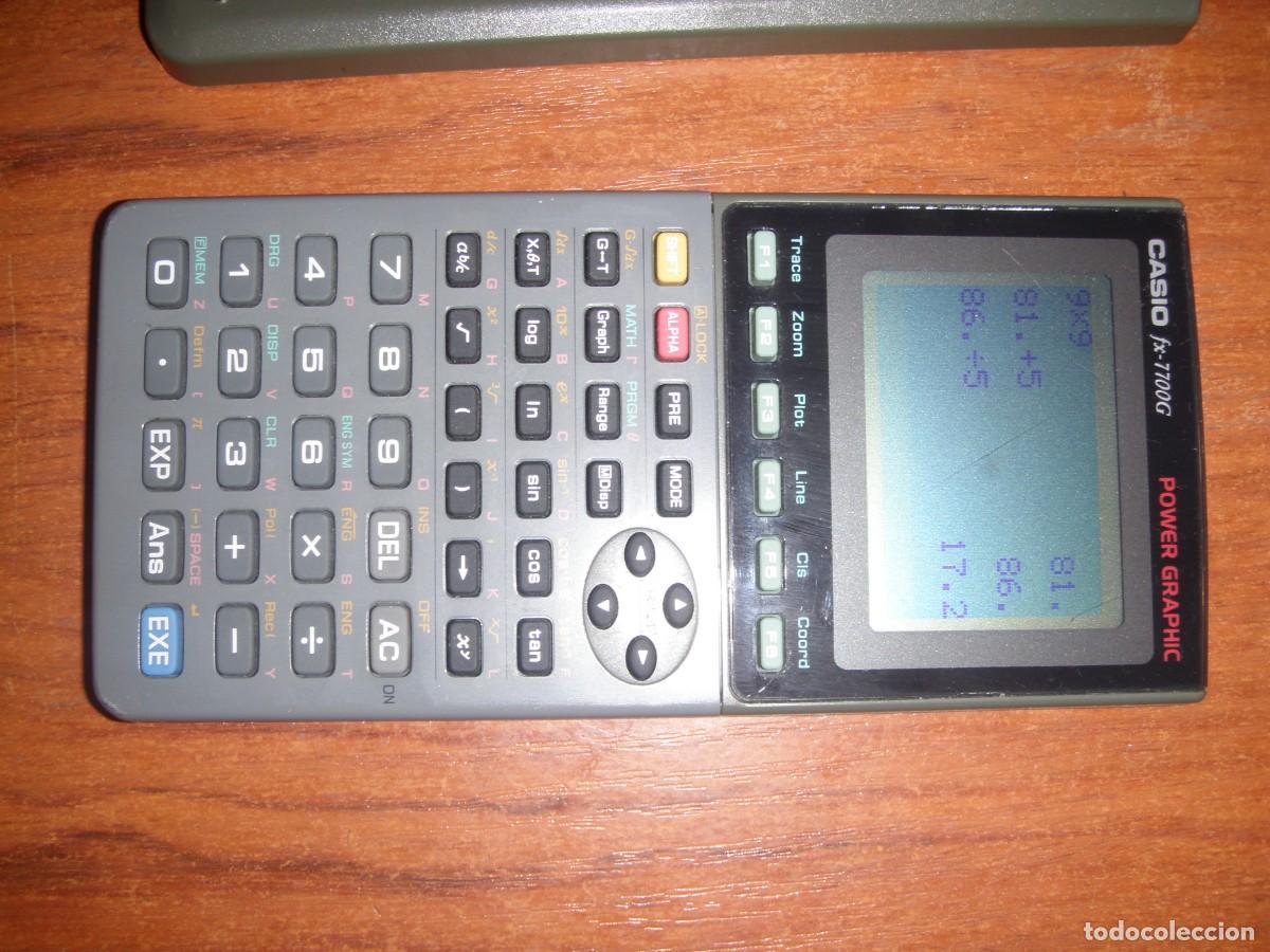 Antig&uuml;edades: CALCULADORA CASIO FX7700G FX-7700G FUNCIONANDO - Foto 2