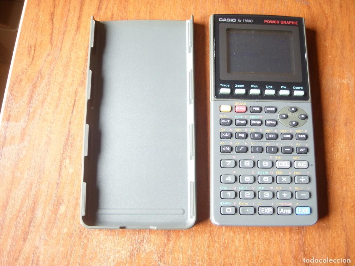 Antig&uuml;edades: CALCULADORA CASIO FX7700G FX-7700G FUNCIONANDO - Foto 4